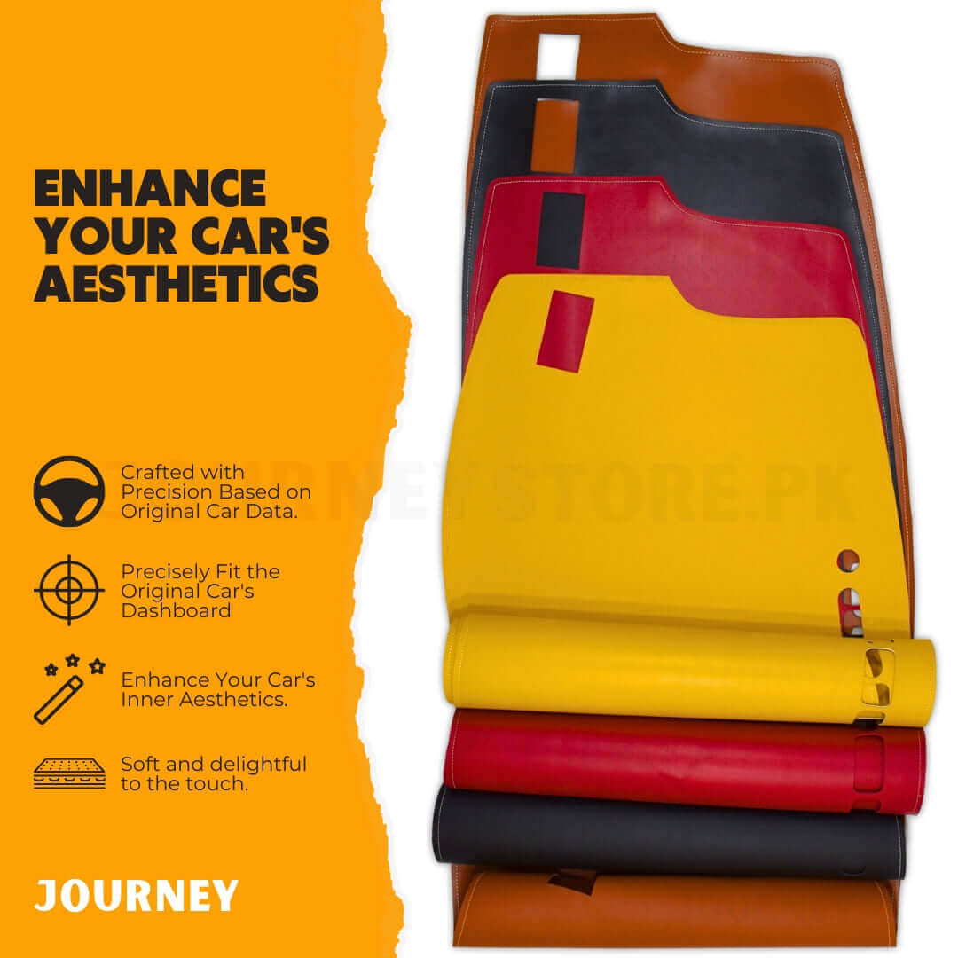 Premio 01-06 Faux Leather Dashboard Mats