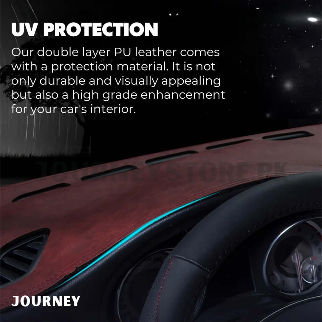 Premio 01-06 Faux Leather Dashboard Mats
