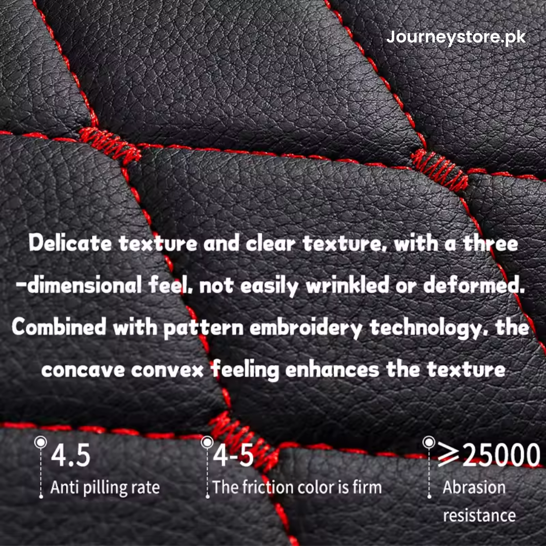 Universal Leather Car Seat Protector - Bottom & Back
