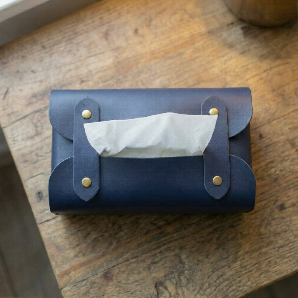 Tissue Box Holder | PU Leather