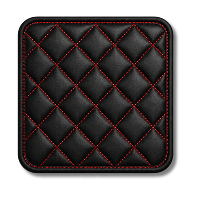 Black - Red Stitch