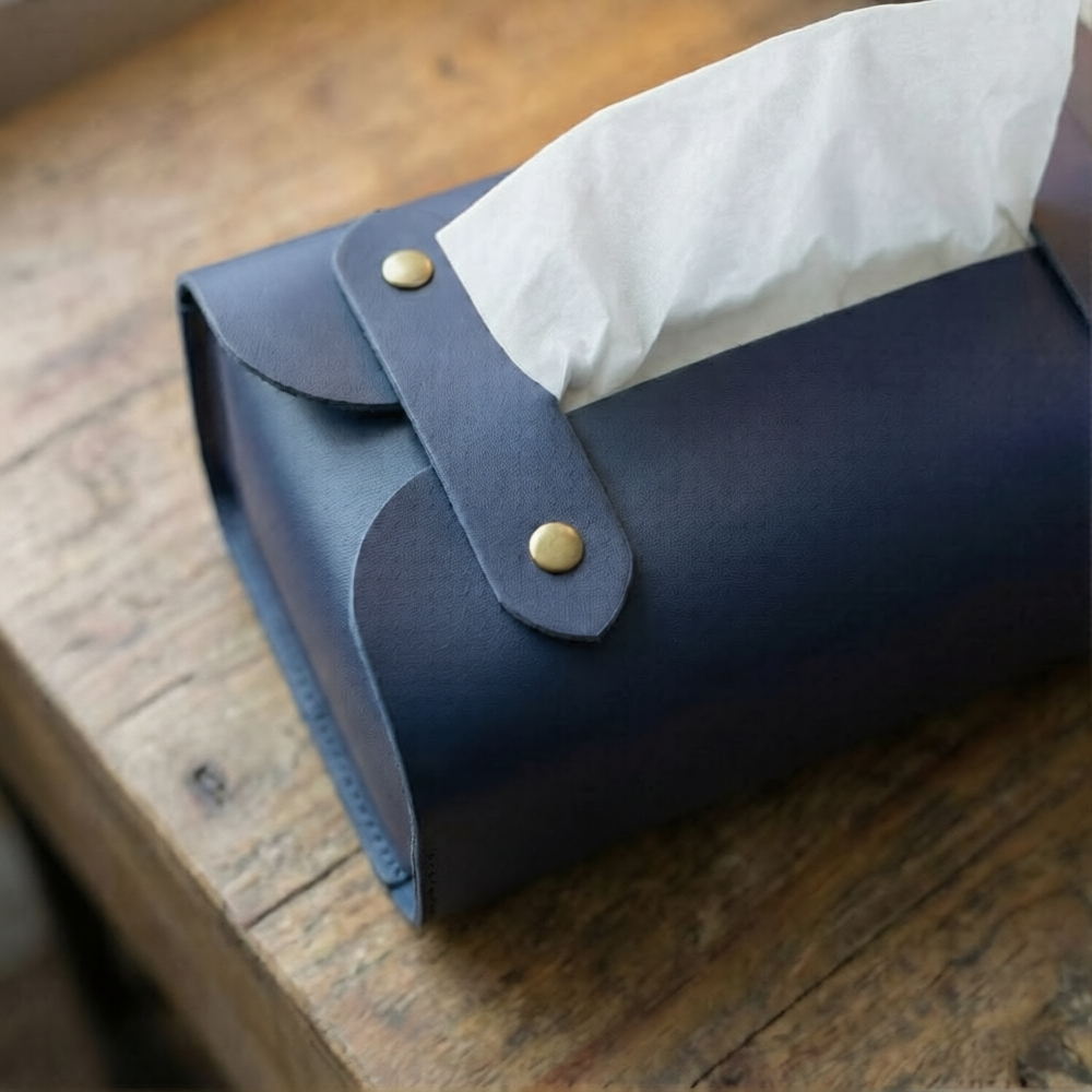 Tissue Box Holder | PU Leather