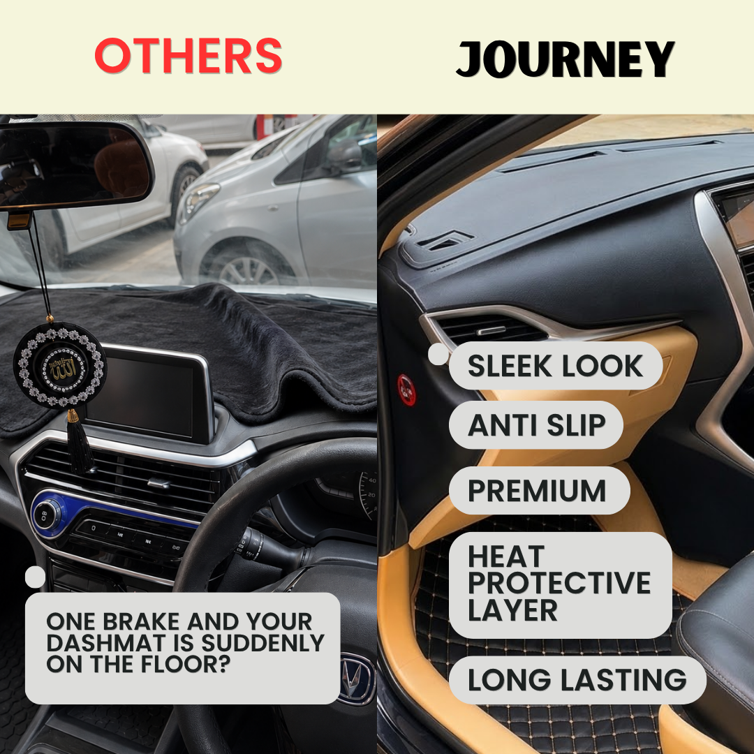 JAECOO J5 Faux Leather Dashboard Mats
