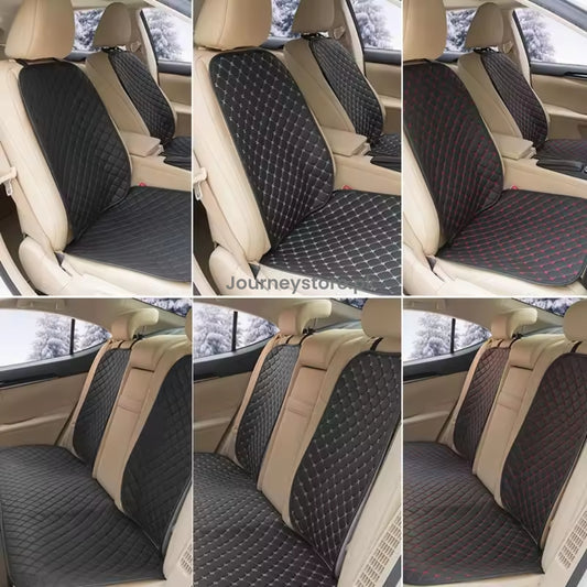 Universal Leather Car Seat Protector - Bottom & Back