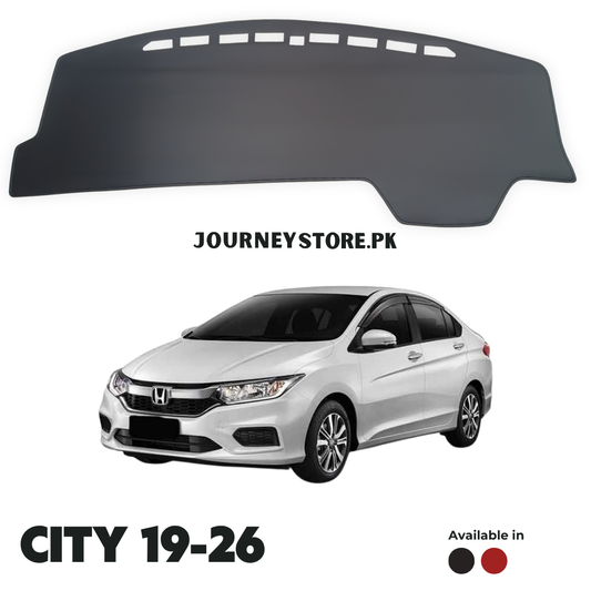 City 19-26 Faux Leather Dashboard Mats