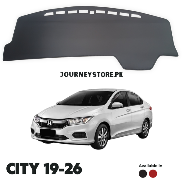 City 19-26 Faux Leather Dashboard Mats