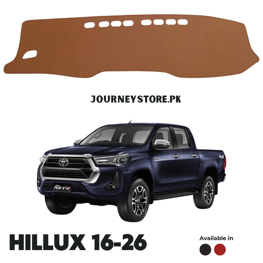 Hillux Faux Leather Dashboard Mats
