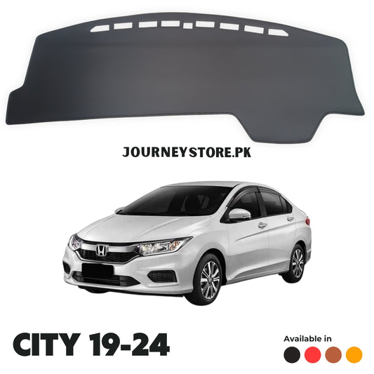 City 19-24 Faux Leather Dashboard Mats