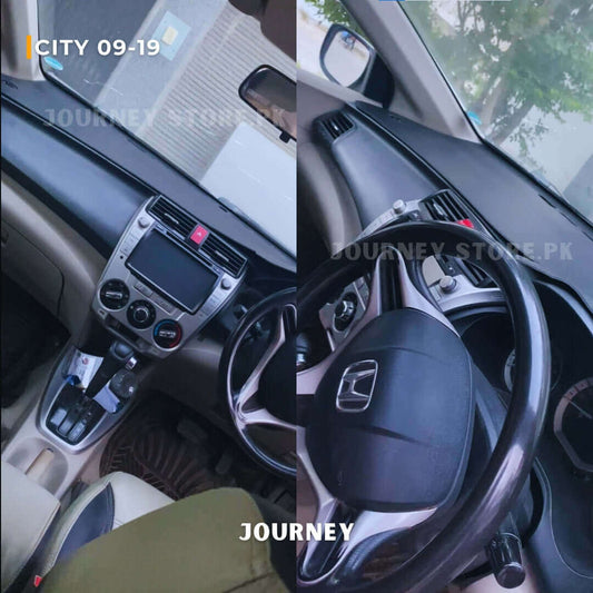 Civic Rebirth Leather Dashboard Mat