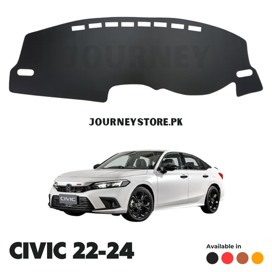 Civic 22-24 Faux Leather Dashboard Mats