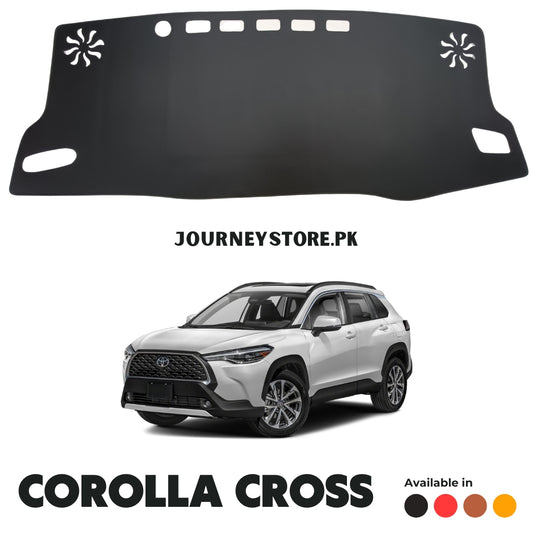 Corolla Cross Faux Leather Dashboard Mats