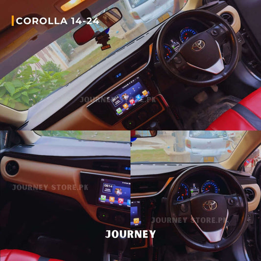 Premio 01-06 Faux Leather Dashboard Mats