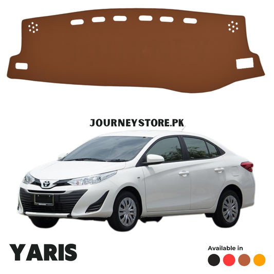 Yaris 2024 Faux Leather Dashboard Mats