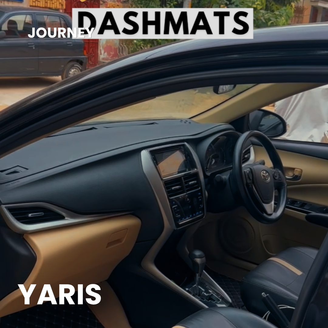 Yaris 2020-2026 Faux Leather Dashboard Mats