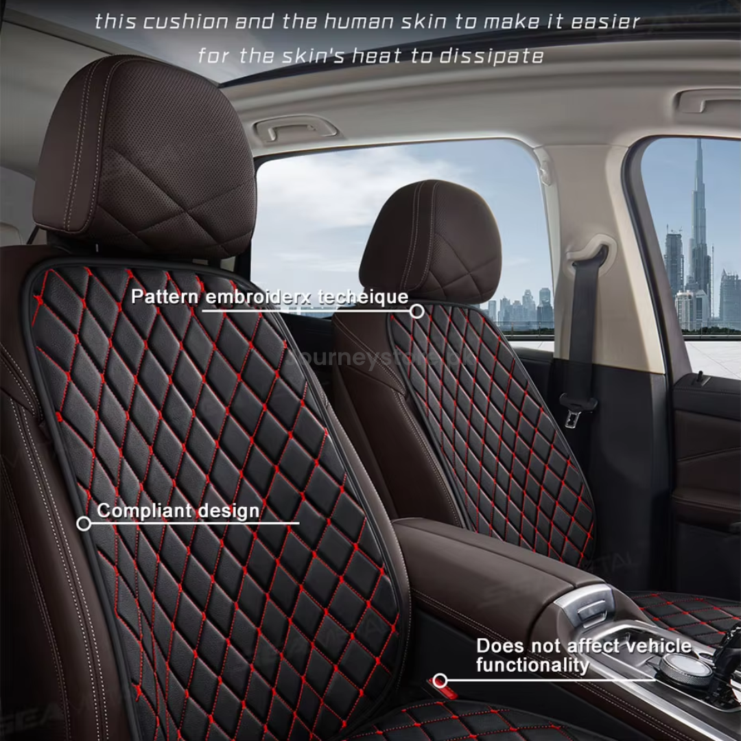 Universal Leather Car Seat Protector - Bottom & Back